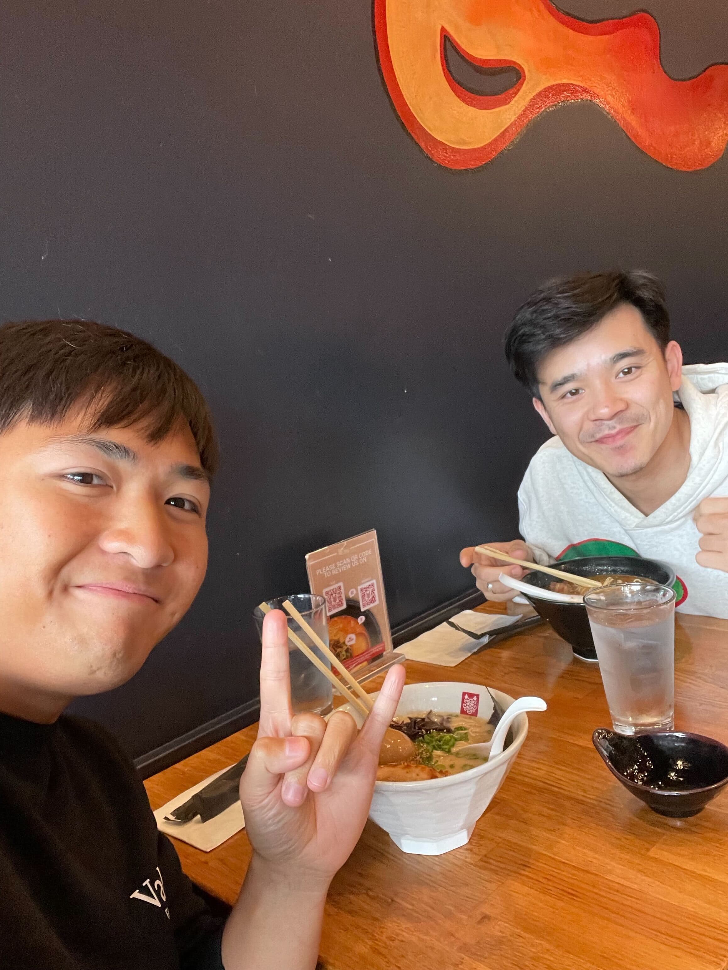 The DORI team hanging out at a partner café